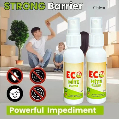 CHIWA Plant-Based Eco Mite Spray for a Safe and Effective Mite Solution(2 x 50 ml)