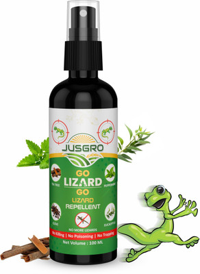 JusGro Killer Repellent Spray-Natural Lizard Repellent | 100 Ml(1 Units)