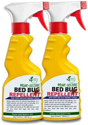 Home-Secure Herbal Bed Bug Repellent Spray and natural safe(2 x 250 ml)