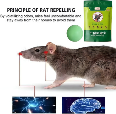 LootZoo Rat Repellent Pills | Herbal Formula | Effective Rodent(3 x 10 Units)