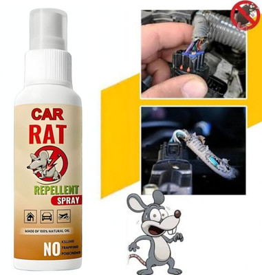 SCENTORA Rat Repellent Spray for Car, Home & Office, Protects Parts & Wires(100 ml)