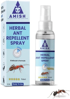 Amish Herbal Ant Spray 100ml Pack Of 2 | 10 Minutes Result Guaranty(2 x 1 Units)