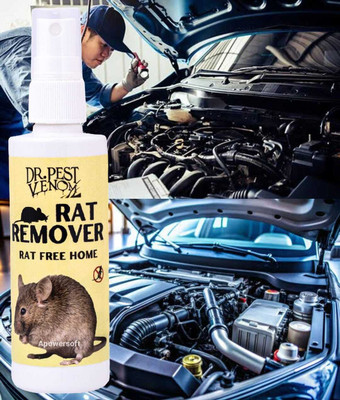 Dr.Pest Venom Rat killer Spary, Rat Repellent Balls For Home, Office And Car(100 ml)