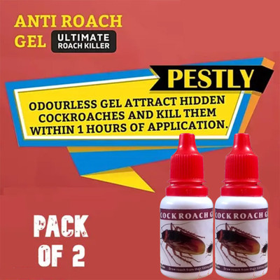 Sandarbh Bug Killer Gel Guaranteed Natural Bed Bug Repellent effect easy to use(2 x 30 ml)