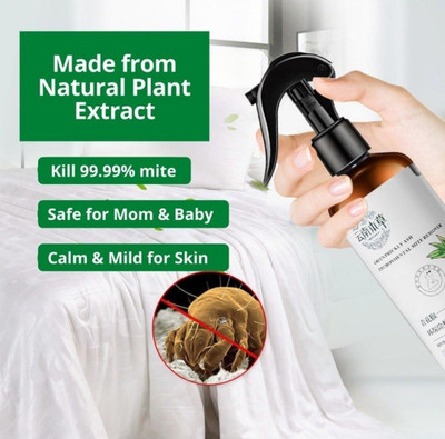 LootZoo Mite Eliminator Spray Powerful & Safe Formula for Quick Mite Control in Bedrooms(200 ml)