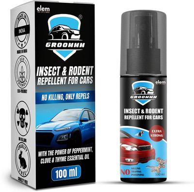 ELEM Rat & Rodent Repellent Spray for Car & Bike | 40 Days Car Protection(100 ml)
