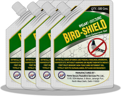 Home-Secure Bird-Shield Bird Repellent Gel,(4 x 500 g)