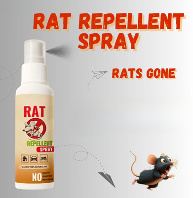 LootZoo Car Rat Repellent Spray - Non-Toxic, Eco-Friendly Solution for Rodents(100 ml)