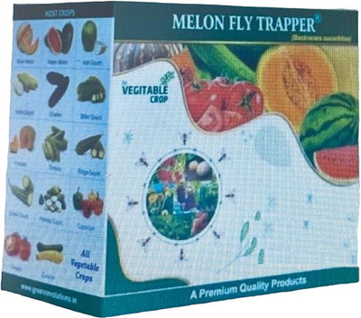 Farmroot Combo Pack Of IPM trap with Melon fly Pheromone lure.(10 x 1 ml)