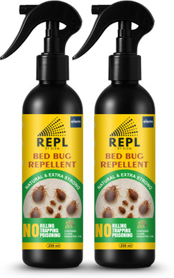 ELEM Bed Bug Repellent Spray 250ml for Home & Mattress | Made of Clove Oil(2 x 250 ml)