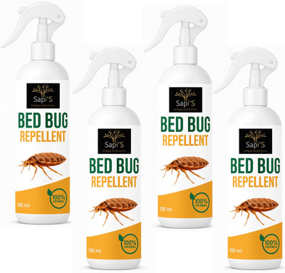 SAPI'S Bed Bug Repellent Spray, Keep Your Bed Bug Free, Bed Bug Killer pack 2(4 x 200 ml)