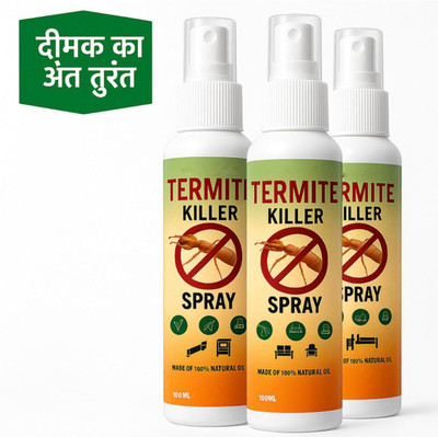 BLOOMWISE Termite Killer Spray – Instant Termite Control for Wood & Home Protector(3 x 66.67 ml)