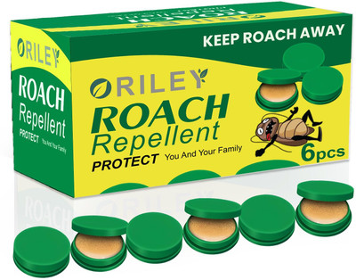 Oriley Cockroach Killer Home Remedy Indoor Pest Control Bait Station Roach Gel(6 x 1 Units)