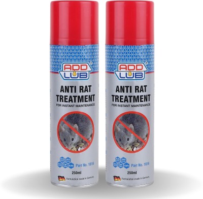 ADDLUB Powerful Spray Rat Rodent Repellent Anti Rat Treatment For Cars, Buses , Trucks(2 x 250 ml)