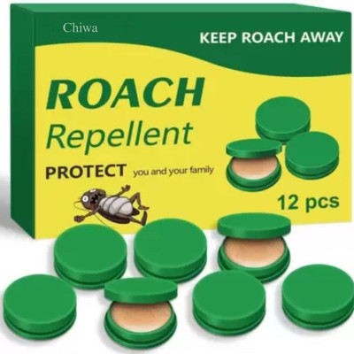 CHIWA Roach and Cockroach Gel for Long Lasting Natural Pest Control Solution(12 x 5 ml)