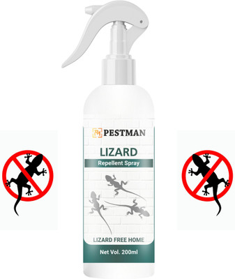pestman Lizard Repellent Spray | Permanent Solution For Lizards | Not Lizard Killer(200 ml)