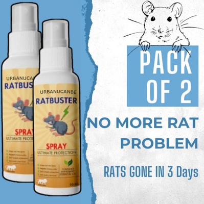 URBANUCANBE RAT repellent Prevent Rats from Entering(2 x 50 ml)