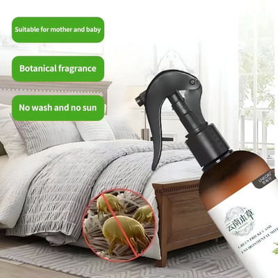 LootZoo Mite Spray – Natural Formula for Dust Mite Removal & Allergen Control on Bedding(200 ml)