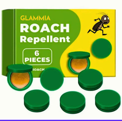 GLAMMIA Roach Repellent Gel For Kitchen Drawer And Cabinet Protection(6 Patches)