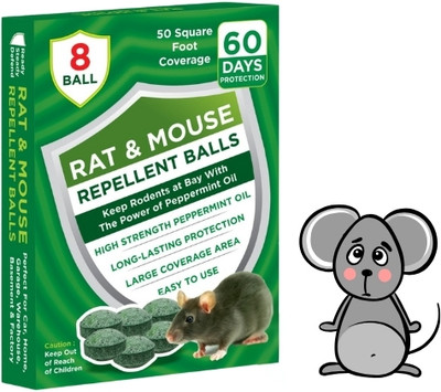 kantaba Rat Repellent Baits, Rat Trap, Rat Repellent Balls For Home, Car And Office(8 Units)