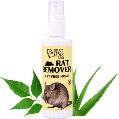 Dr.Pest Venom Rat Repellent Spray 100 ml Non-toxic | Powerful Action Powered by Nature(100 ml)