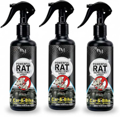 Purrvibes No Entry Rat Repellent for Cars Highly Effective Easy to Use PACK 03(3 x 250 ml)