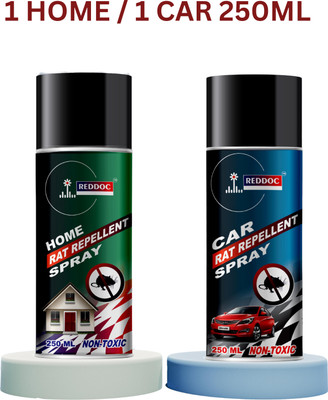 reddoc Rat Repellent Spray for Home/2Car Highly Effective Spray Nozzle Pack of 2 250 ml(2 x 250 ml)