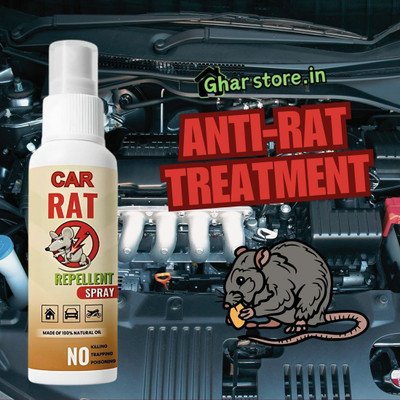 SCENTORA Rat Repellent Car Spray for Cars Highly Effective Easy to Spray(100 ml)