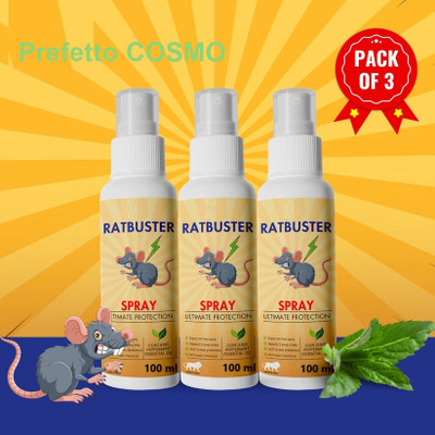 Prefetto COSMO Protect Your Home from Rats with Rat Buster(3 x 100 ml)
