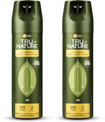 Tru Nature Cockroach Repellent Spray (200 ml X 2) | Powerful Action Powered by Nature(2 x 100 ml)