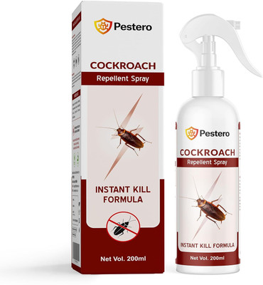 PESTERO Herbal Cockroach Repellent For Home Kitchen | Permanent Killer Spray(200 ml)