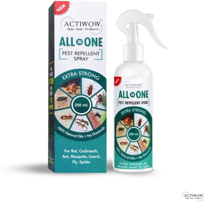 Actiwow All in One Pest Repellent Herbal Wall Spray(250 ml)