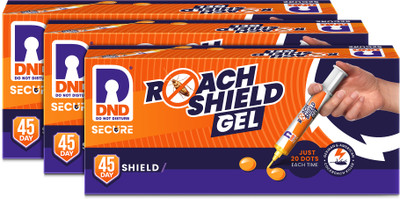 DND Secure Roach Shield Gel - Anti Cockroach Gel | For Home/Office |(3 x 32 g)