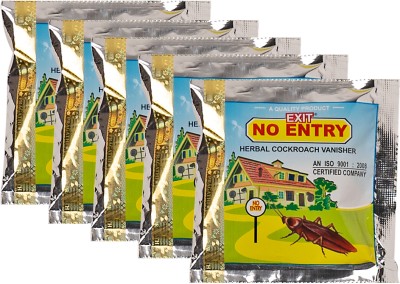 Exit No Entry Cockroach Vanisher Paste(5 x 50 g)