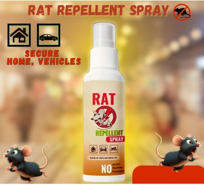 LootZoo Rodent Protection Spray for Car - Safe, Natural & Long-Lasting Formula(100 ml)