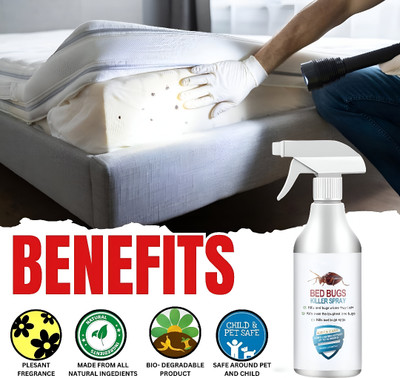 LootZoo Bed Bug Killer Spray – Proven Formula to Eliminate Bed Bugs & Eggs(200 ml)
