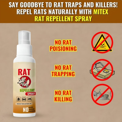 LootZoo Car Rodent Spray - Keeps Rats and Mice Away from Your Car(100 ml)