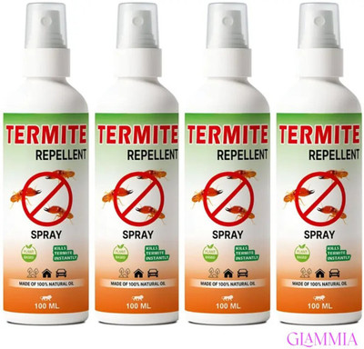 GLAMMIA Termite Killer Spray | Eco Safe Spray For Modern Eco Households(4 x 100 ml)