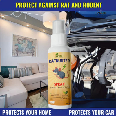 LORSHEL rat buster spray Pack of 2 Maximum Mite Control latest(3 x 50 ml)