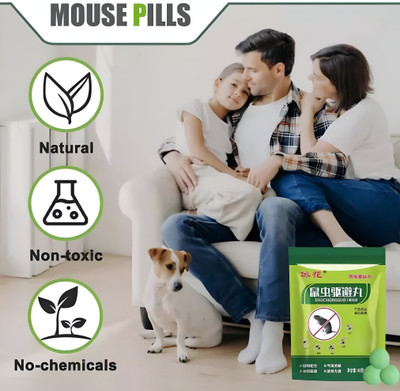 LootZoo Non-Toxic Rat Repellent Pills | Herbal Formula | Effective Rodent(2 x 10 Units)