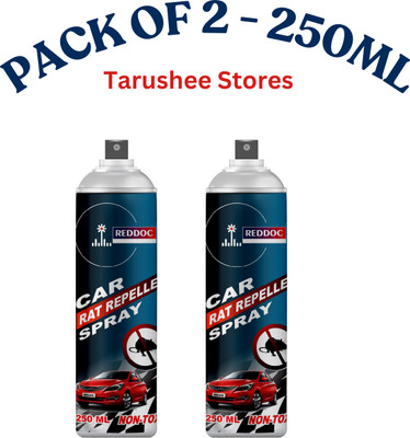 reddoc Mouse Repellent Spray for Cars Highly Effective Lasts to Spray Nozzle 500ML(2 x 250 ml)