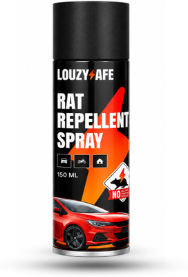louzysafe Rat Repellent Spray for Cars 150ml |Safe for Car Engine, Bike & Home|(150 ml)
