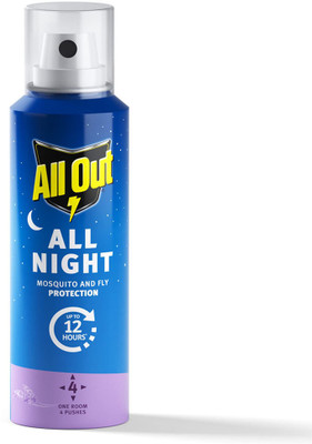 All Out All Night Mosquito Killer Spray, 12 Hours protection, Lasts 60 Nights(30 ml)