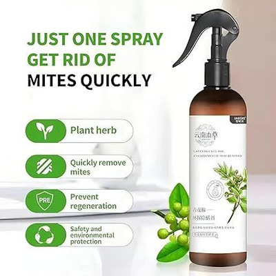 DMS HUB Dust Mite & Bed Bug Killer | Indoor Cleaning Solution for Mattresses,(200 ml)