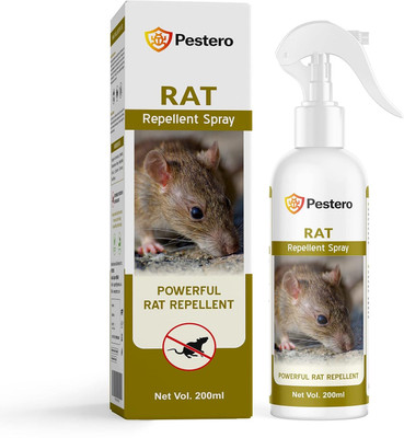 PESTERO Rat Repellent Spray For Car 200 ml Rat Repellent For Car Rat Repellent for Homes(200 ml)