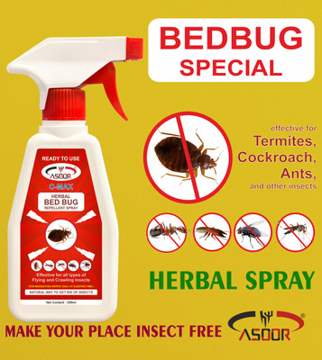 Asoor Bed Bugs Repellent and Killer Spray(250 ml)