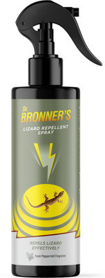 Dr.Bronner's Herbal Lizard Repellent Spray for Home | Fast Acting Herbal Pest Control Formula(250 ml)