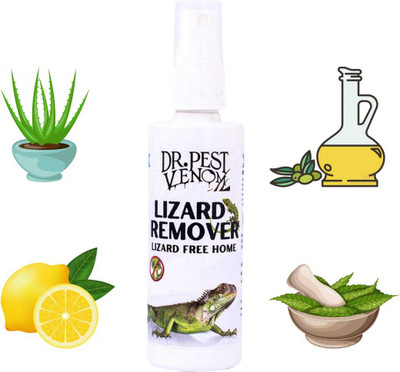 Dr.Pest Venom Natural Lizard hatao Lizard killer and Lizard repellent Spray for home use(100 ml)