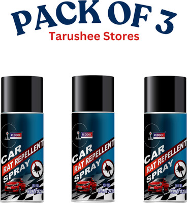 reddoc Mouse Repellent Spray for Cars Highly Effective Lasts to Spray Nozzle 450ML(3 x 150 ml)