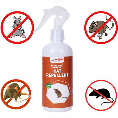 RIDER Pest Control Spray | Insect Repellent Spray Mouse No Kill Just Repel(300 ml)